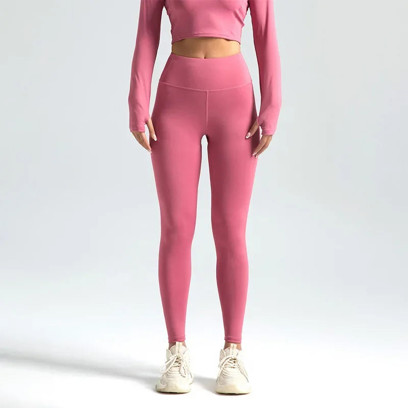 Legging Sport Femme Sculptant – Taille Haute Push Up ✨ Du S au XXXL • 15 coloris tendance