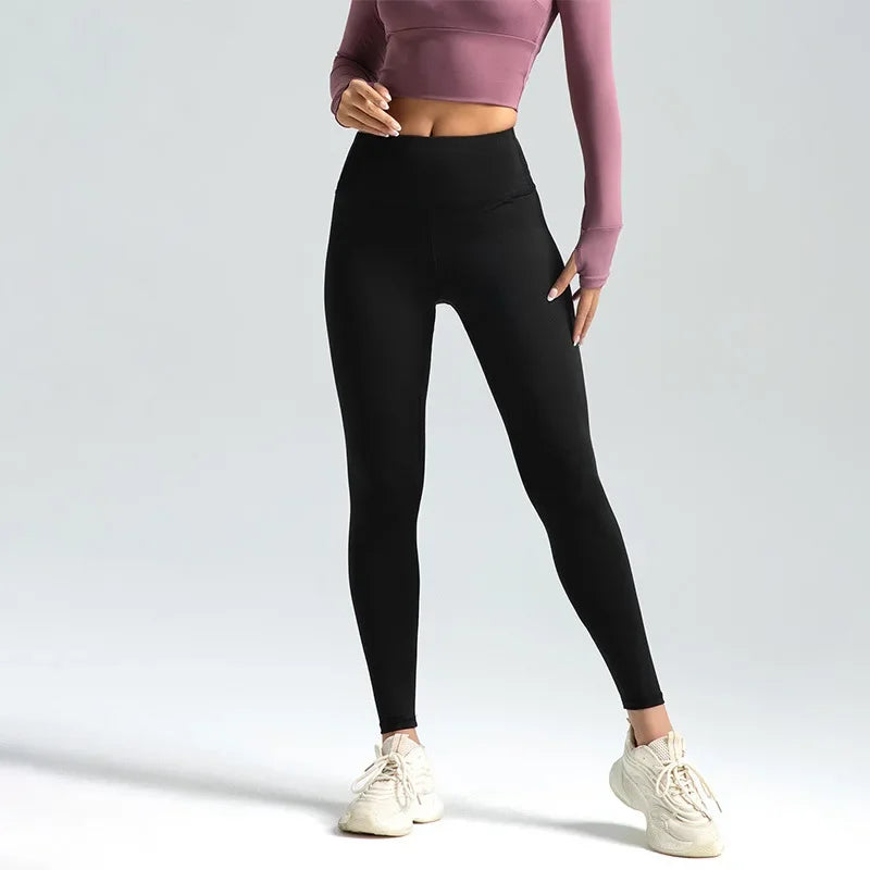 Legging Sport Femme Sculptant – Taille Haute Push Up ✨ Du S au XXXL • 15 coloris tendance