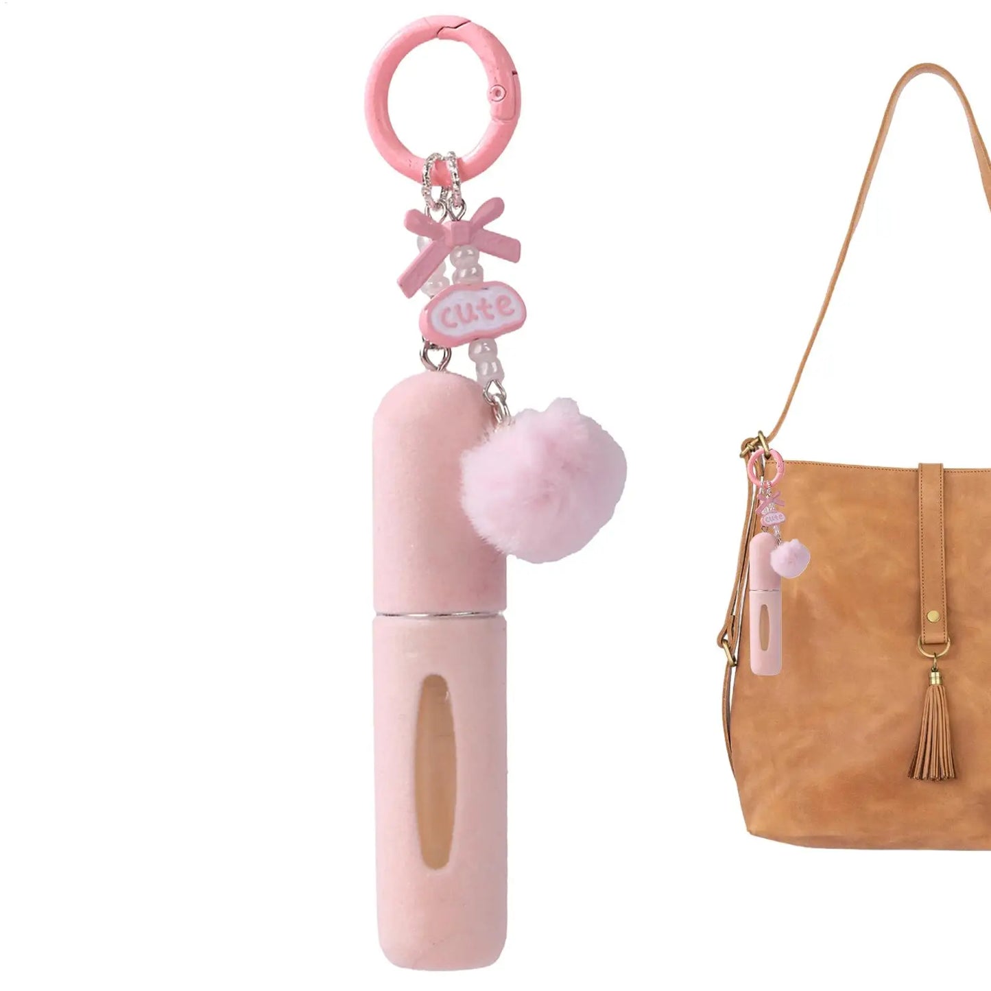 5ml Mini Perfume Spray Dispenser Bottles Cute Reusable Fragrance Atomizer Charm Travel Perfume Refill Bottle Cologne Atomizer